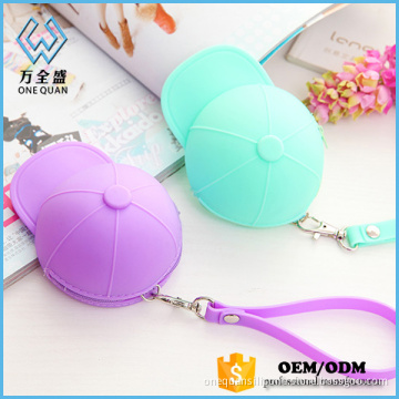 Promotion silicone Colorful Custom Cute Ladies Pars Hand Wallet